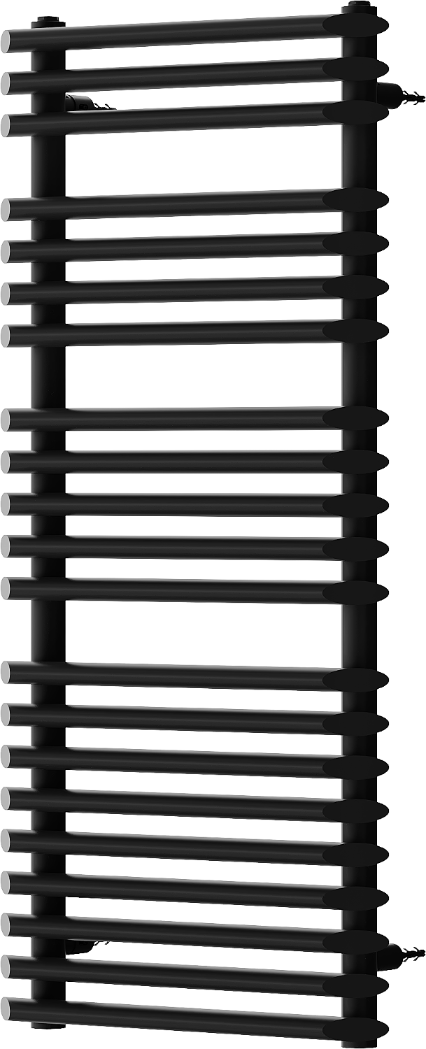 Mexen Akan kúpeľňový radiátor 1080 x 500 mm, 784 W, čierny - W121-1080-500-00-70