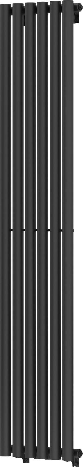 Mexen Nevada dekoratívny radiátor 1800 x 360 mm, 705 W, Čierna - W201-1800-360-00-70