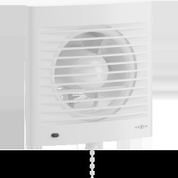 Mexen EXS 100 kúpeľňový ventilátor, spúšťač na šnúrku, biely - W9604-100K-00