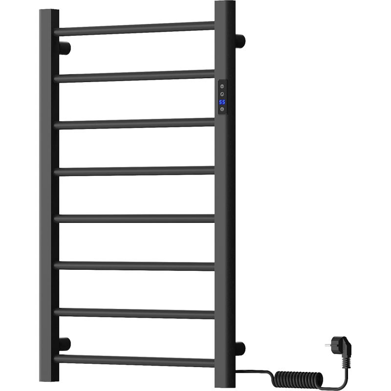 Mexen Oso elektrický radiátor 2v1 stojaci 910 x 500 mm, 200 W, čierny - W304-0910-500-00-70