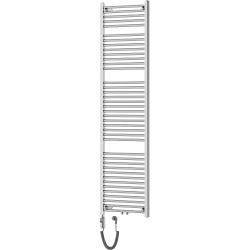 Mexen Mars elektrický radiátor 1800 x 500 mm, 600 W, chróm - W110-1800-500-2600-01