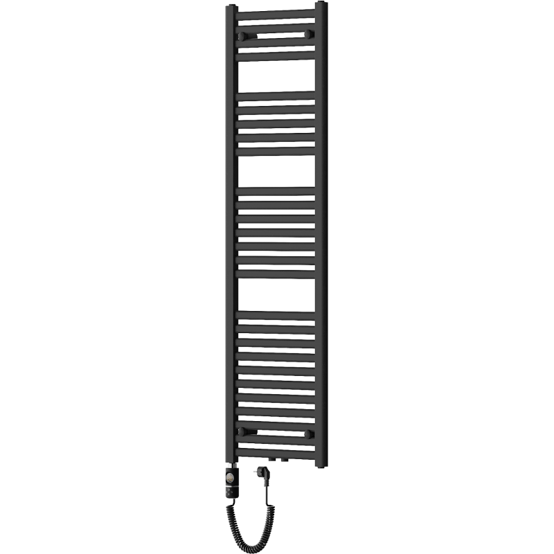 Mexen Hades elektrický radiátor 1500 x 400 mm, 600 W, čierny - W104-1500-400-2600-70