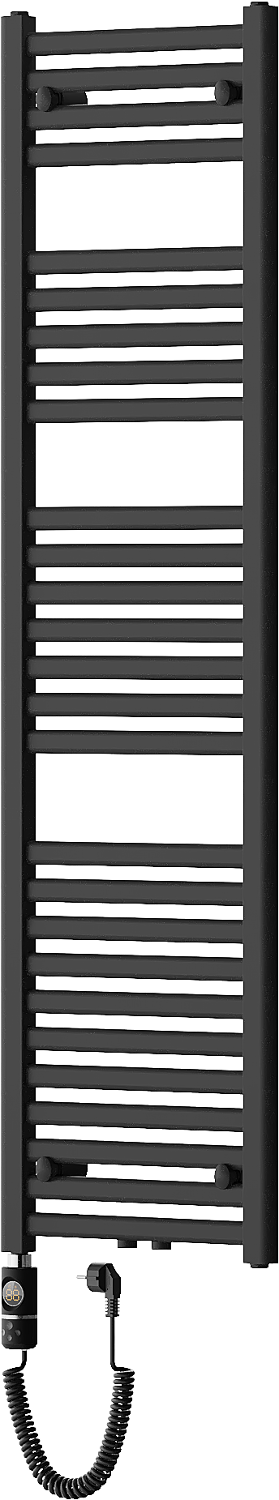 Mexen Hades elektrický radiátor 1500 x 400 mm, 600 W, čierny - W104-1500-400-2600-70