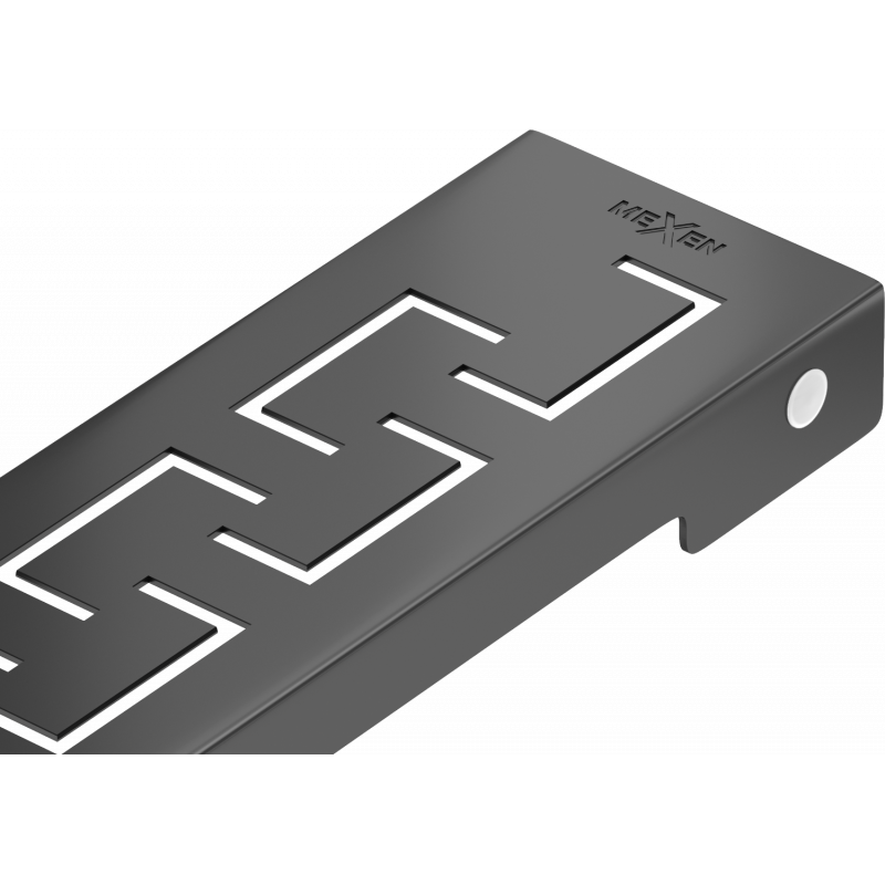Mexen M15 mriežka odtokového žľabu 100 cm, čierna - 1724100