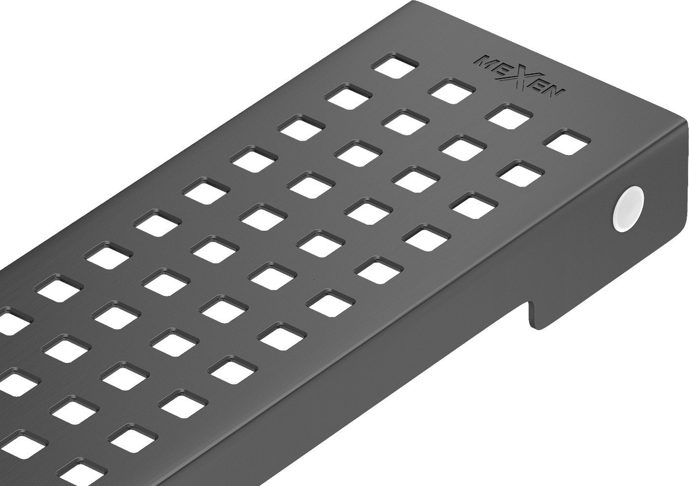 Mexen M08 mriežka odtokového žľabu 100 cm, čierna - 1725100