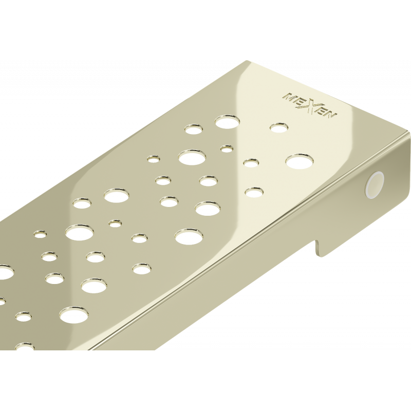 Mexen M12 mriežka odtokového žľabu 80 cm, zlatá - 1521080