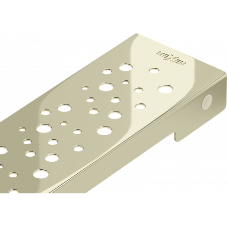 Mexen M12 mriežka odtokového žľabu 90 cm, zlatá - 1521090