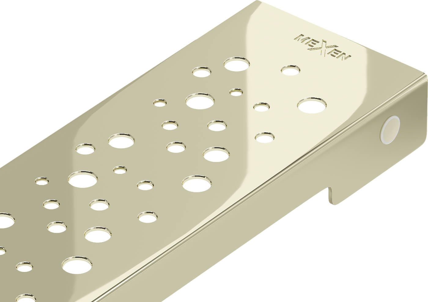 Mexen M12 mriežka odtokového žľabu 100 cm, zlatá - 1521100