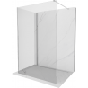 Mexen Kioto sprchová stena Walk-in 130 x 100 cm, transparentná, chróm - 800-130-212-01-00-100