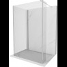 Mexen Kioto sprchová stena Walk-in 100 x 70 x 30 cm, transparentná, chróm - 800-100-070-221-01-00-030