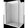 Mexen Kioto sprchová stena Walk-in 105 x 30 cm, priehľadná, gun gray brúsená - 800-105-212-66-00-030