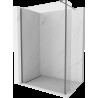 Mexen Kioto sprchová stena Walk-in 110 x 30 cm, transparentná, gun metal - 800-110-212-95-00-030