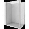 Mexen Kioto sprchová stena Walk-in 105 x 30 cm, transparentná, kartáčovaný nikl - 800-105-212-97-00-030