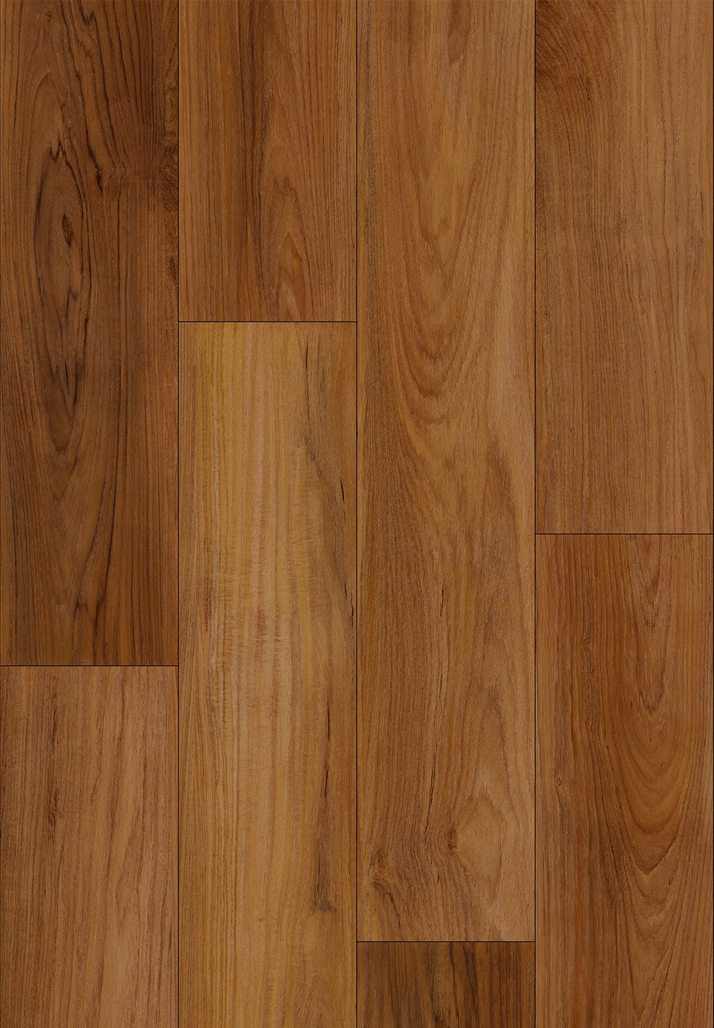 Mexen Lubbock vinylové panely 1240 x 182 mm SPC 6,5 mm, podložka IXPE 1,5 mm, 4 V-Fuga, Teak - F1092-1240-182-505-4V1-02