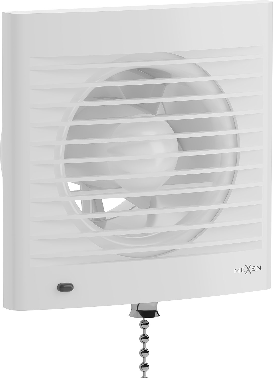 Mexen EXS 100 kúpeľňový ventilátor, spúšťač na šnúrku, biely - W9604-100K-00