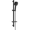 Mexen DQ33 posuvná sprchová súprava, čierna - 785334581-70
