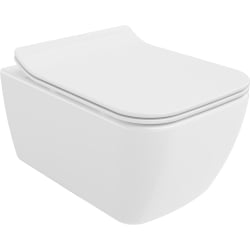 Mexen Stella WC misa Rimless s pomaly padajúcim sedátkom, duroplast, biela - 30680800